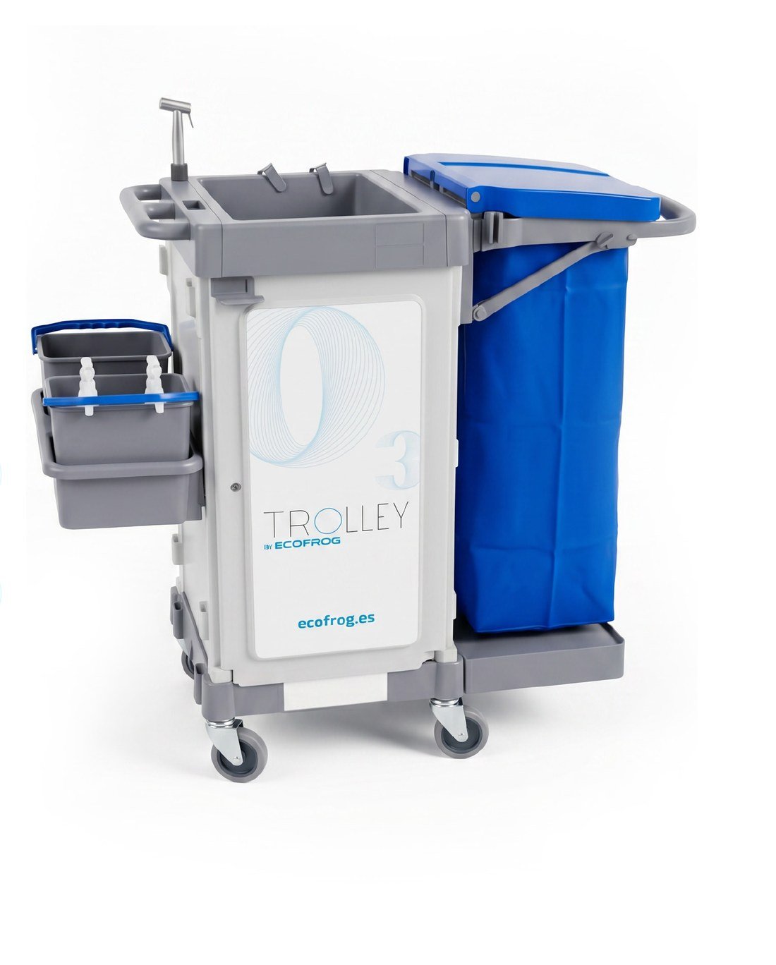 TROLLEY by EcoFrog, chariot de nettoyage à eau ozonée